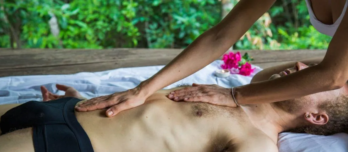 Relaxing private massage room in Budapest